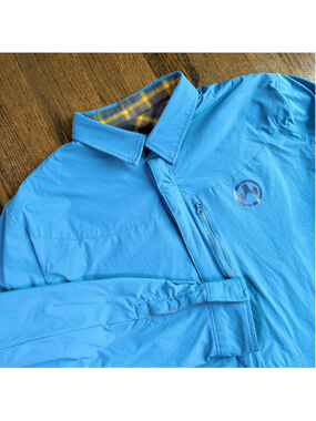 Magpul Industries Shacket Mens L Blue Yellow Flannel Lined Tactical Coat Jacket